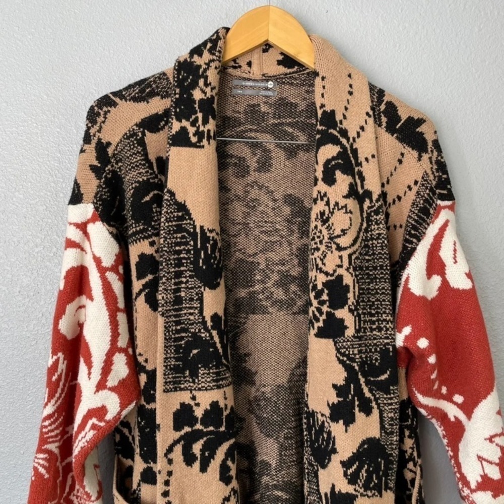 Anthropologie - Lola Cocoon Open Front Knit Cardigan - Picture 4 of 16